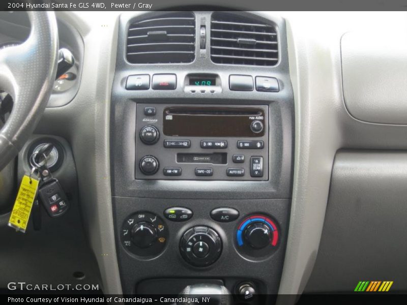 Pewter / Gray 2004 Hyundai Santa Fe GLS 4WD