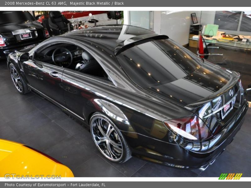 Majestic Black Metallic / Black 2008 Mercedes-Benz CL 63 AMG
