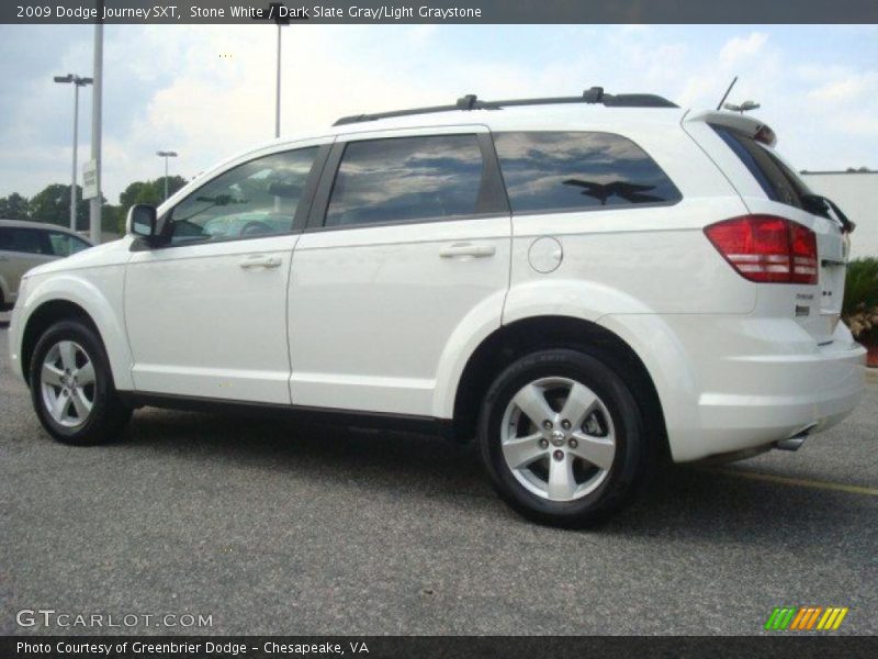 Stone White / Dark Slate Gray/Light Graystone 2009 Dodge Journey SXT