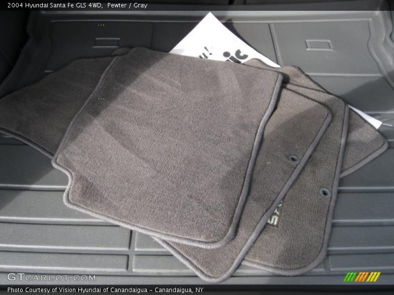 Pewter / Gray 2004 Hyundai Santa Fe GLS 4WD