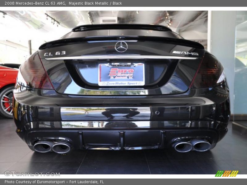 Majestic Black Metallic / Black 2008 Mercedes-Benz CL 63 AMG