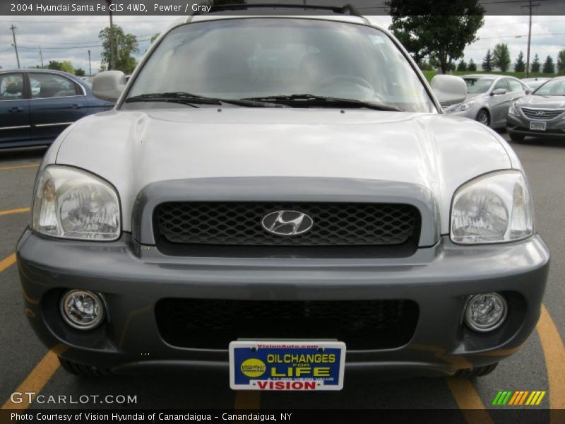 Pewter / Gray 2004 Hyundai Santa Fe GLS 4WD