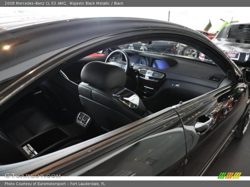 Majestic Black Metallic / Black 2008 Mercedes-Benz CL 63 AMG