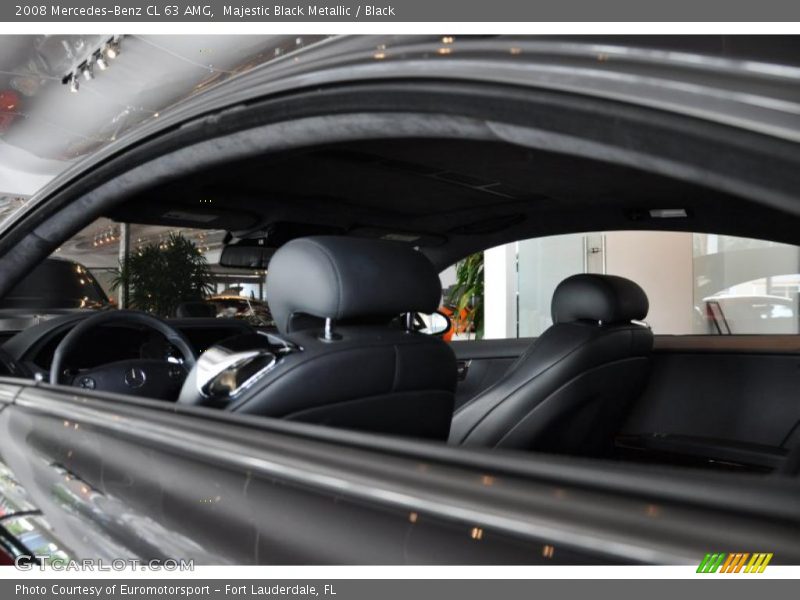 Majestic Black Metallic / Black 2008 Mercedes-Benz CL 63 AMG