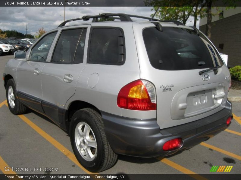 Pewter / Gray 2004 Hyundai Santa Fe GLS 4WD
