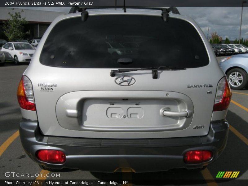 Pewter / Gray 2004 Hyundai Santa Fe GLS 4WD
