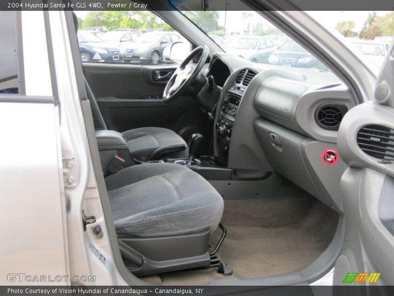 Pewter / Gray 2004 Hyundai Santa Fe GLS 4WD