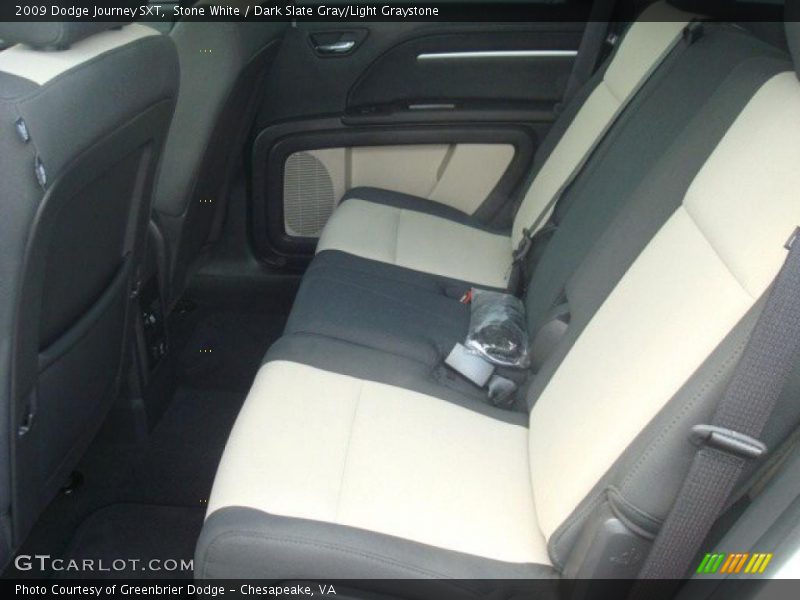 Stone White / Dark Slate Gray/Light Graystone 2009 Dodge Journey SXT