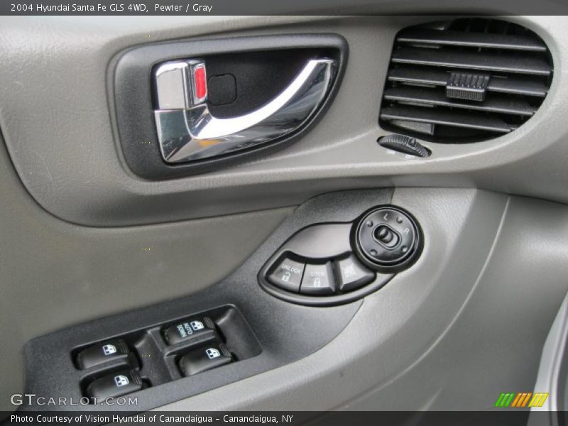Pewter / Gray 2004 Hyundai Santa Fe GLS 4WD