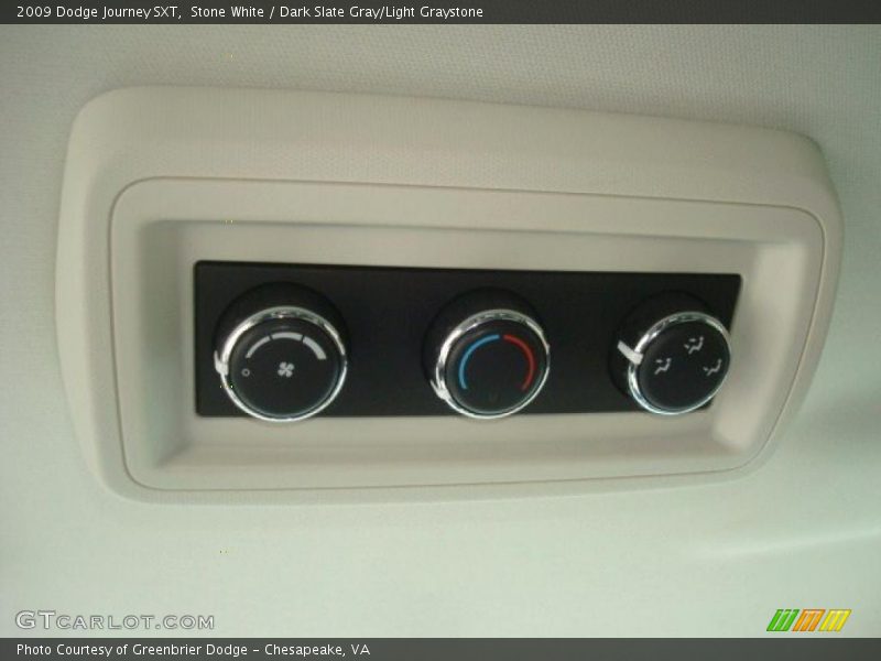 Stone White / Dark Slate Gray/Light Graystone 2009 Dodge Journey SXT