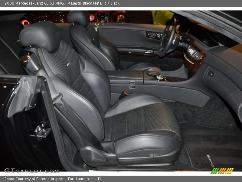 Majestic Black Metallic / Black 2008 Mercedes-Benz CL 63 AMG