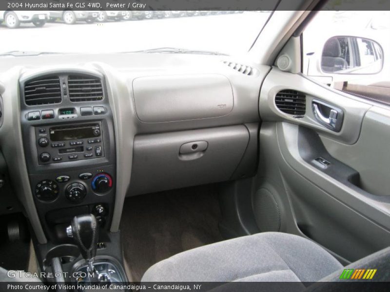 Pewter / Gray 2004 Hyundai Santa Fe GLS 4WD