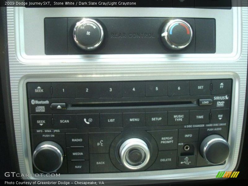 Stone White / Dark Slate Gray/Light Graystone 2009 Dodge Journey SXT