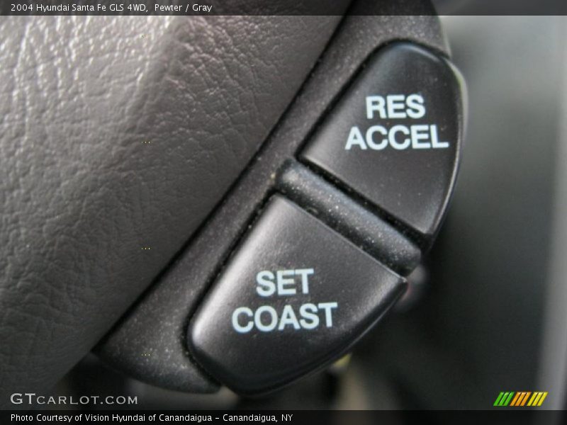 Pewter / Gray 2004 Hyundai Santa Fe GLS 4WD