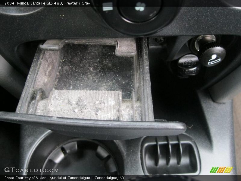 Pewter / Gray 2004 Hyundai Santa Fe GLS 4WD