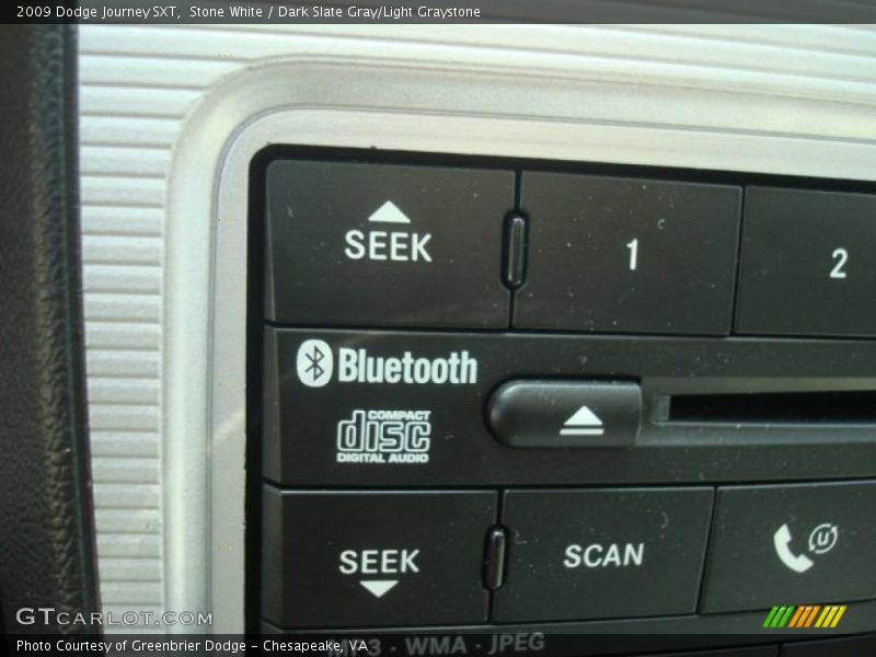 Stone White / Dark Slate Gray/Light Graystone 2009 Dodge Journey SXT