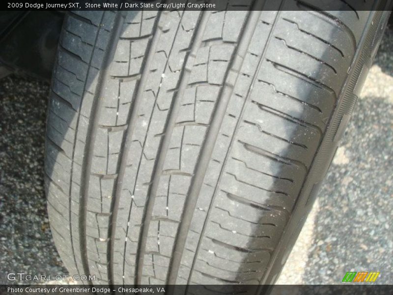 Stone White / Dark Slate Gray/Light Graystone 2009 Dodge Journey SXT