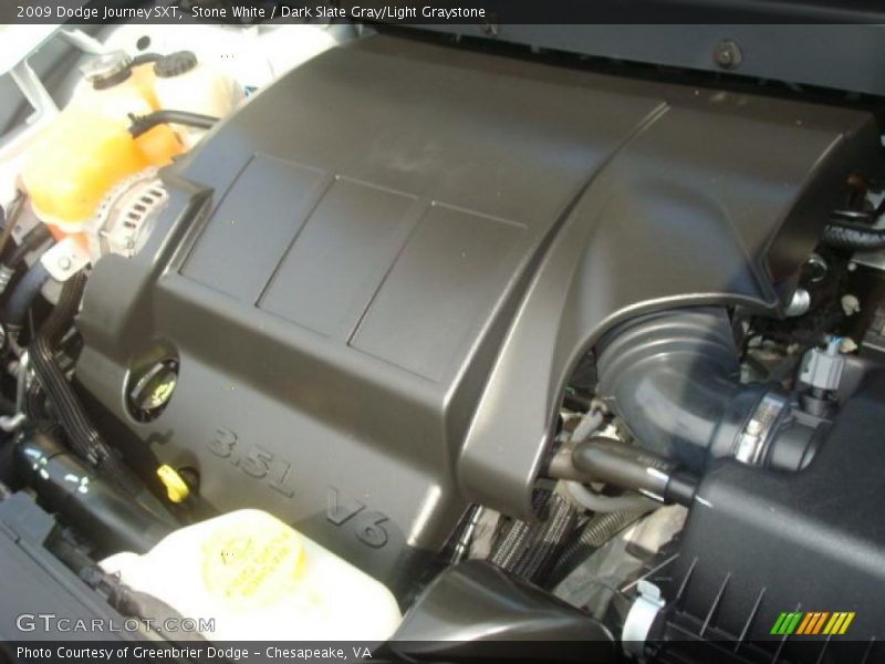 Stone White / Dark Slate Gray/Light Graystone 2009 Dodge Journey SXT