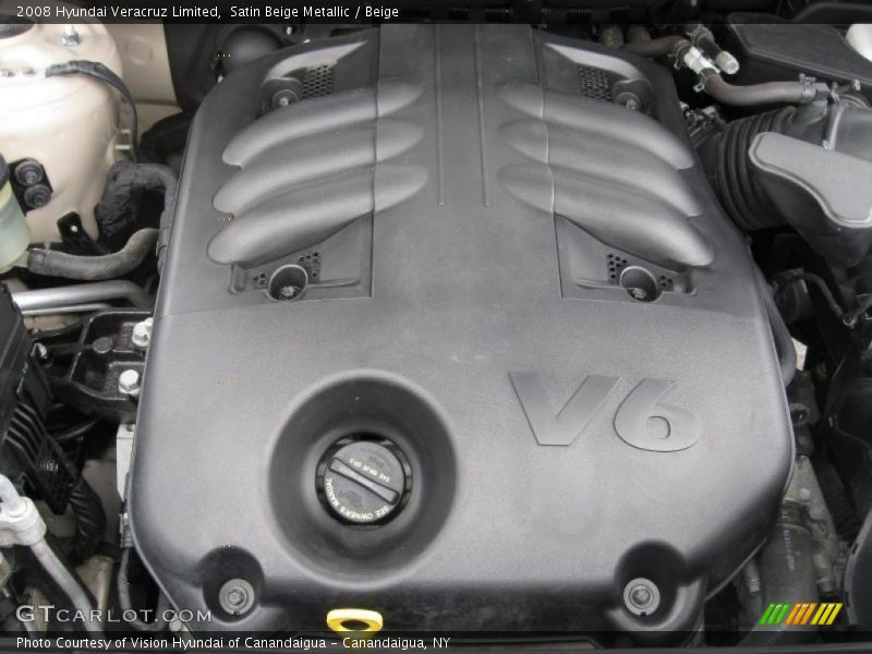 Satin Beige Metallic / Beige 2008 Hyundai Veracruz Limited