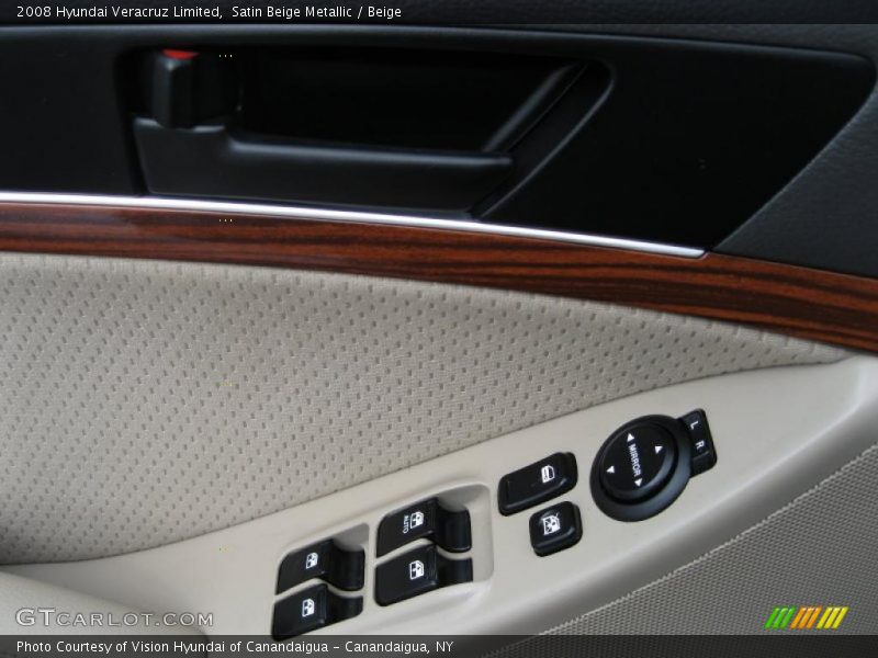 Satin Beige Metallic / Beige 2008 Hyundai Veracruz Limited