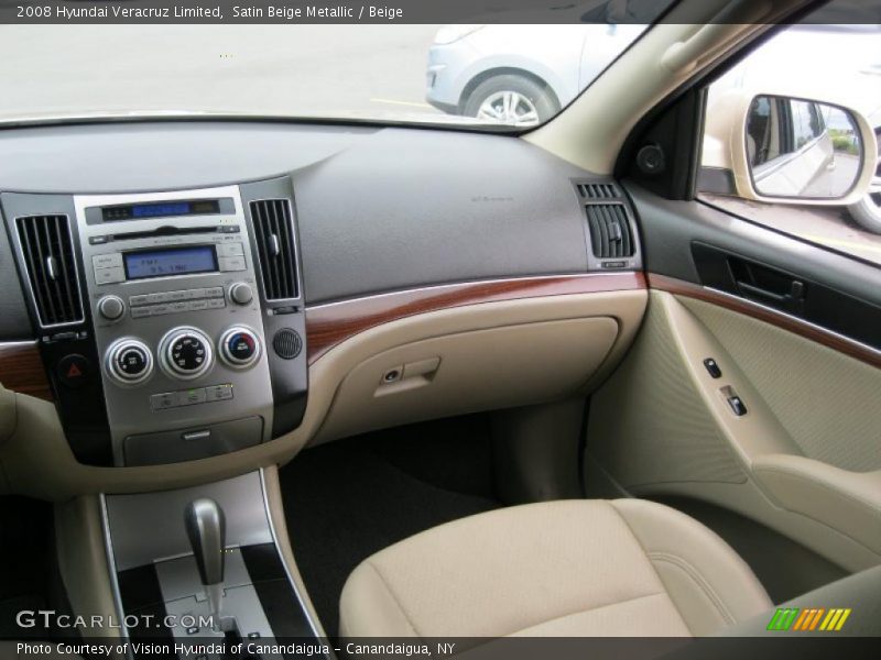 Satin Beige Metallic / Beige 2008 Hyundai Veracruz Limited