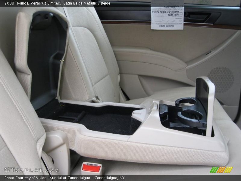 Satin Beige Metallic / Beige 2008 Hyundai Veracruz Limited