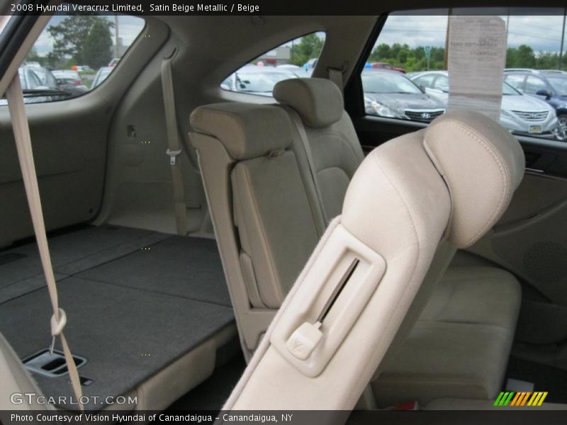 Satin Beige Metallic / Beige 2008 Hyundai Veracruz Limited