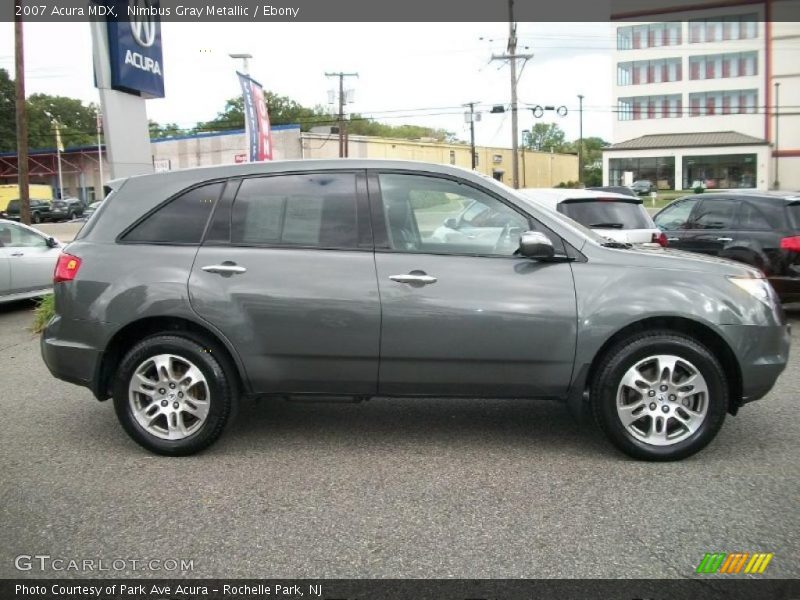 Nimbus Gray Metallic / Ebony 2007 Acura MDX