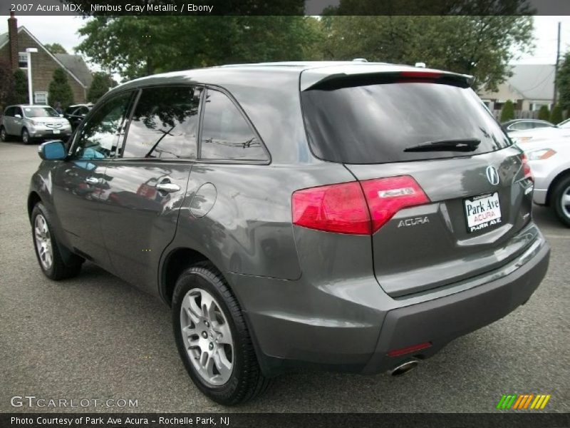 Nimbus Gray Metallic / Ebony 2007 Acura MDX