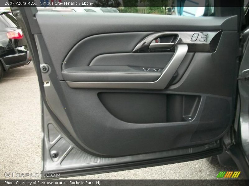 Nimbus Gray Metallic / Ebony 2007 Acura MDX