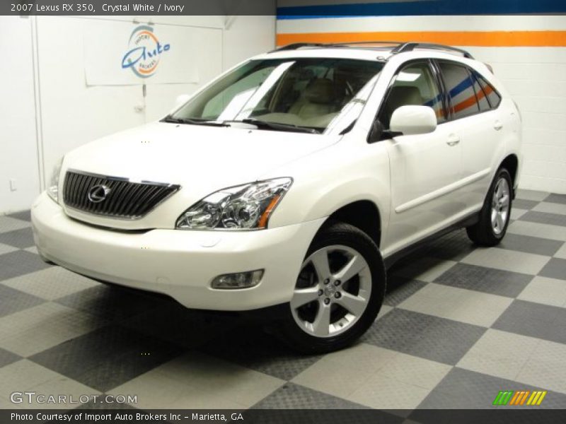 Crystal White / Ivory 2007 Lexus RX 350