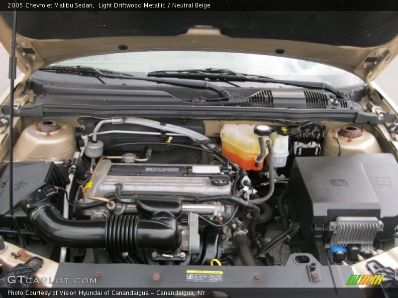 Light Driftwood Metallic / Neutral Beige 2005 Chevrolet Malibu Sedan