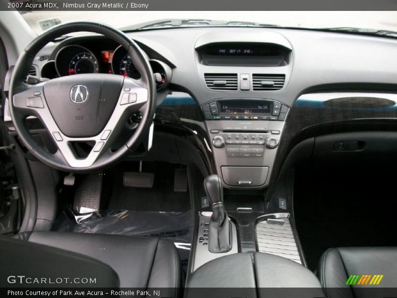 Nimbus Gray Metallic / Ebony 2007 Acura MDX
