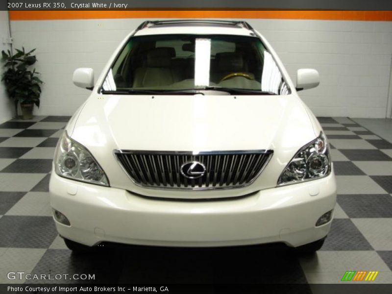 Crystal White / Ivory 2007 Lexus RX 350