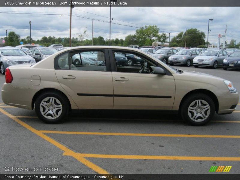 Light Driftwood Metallic / Neutral Beige 2005 Chevrolet Malibu Sedan