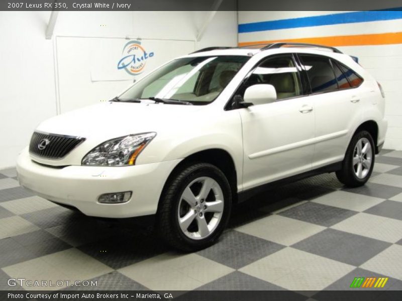 Crystal White / Ivory 2007 Lexus RX 350
