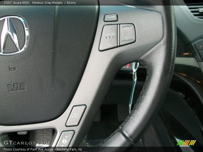 Nimbus Gray Metallic / Ebony 2007 Acura MDX