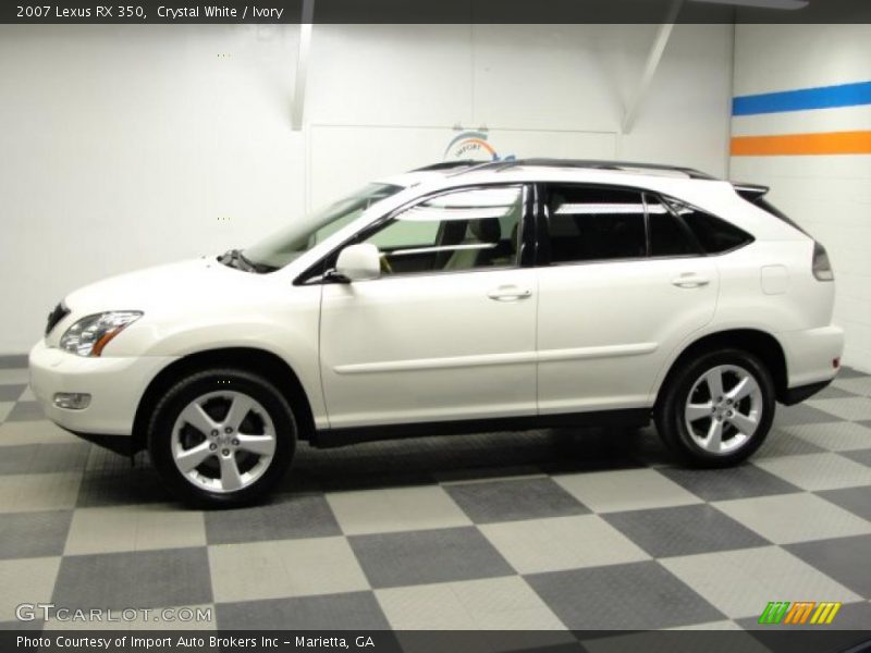 Crystal White / Ivory 2007 Lexus RX 350