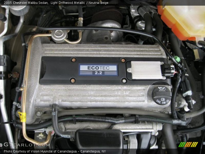 Light Driftwood Metallic / Neutral Beige 2005 Chevrolet Malibu Sedan