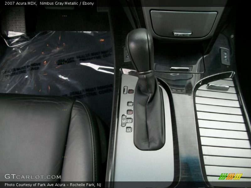 Nimbus Gray Metallic / Ebony 2007 Acura MDX