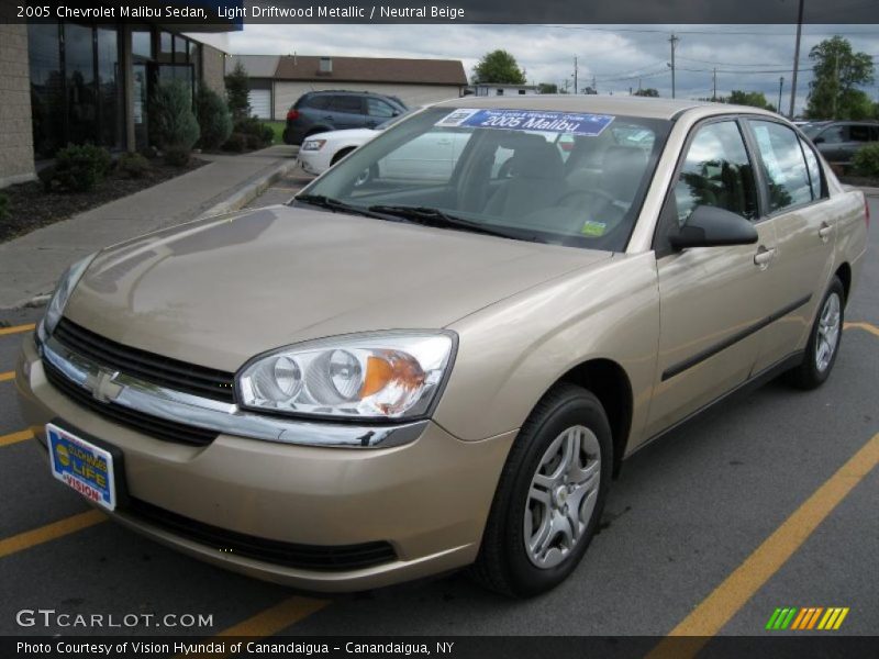 Light Driftwood Metallic / Neutral Beige 2005 Chevrolet Malibu Sedan