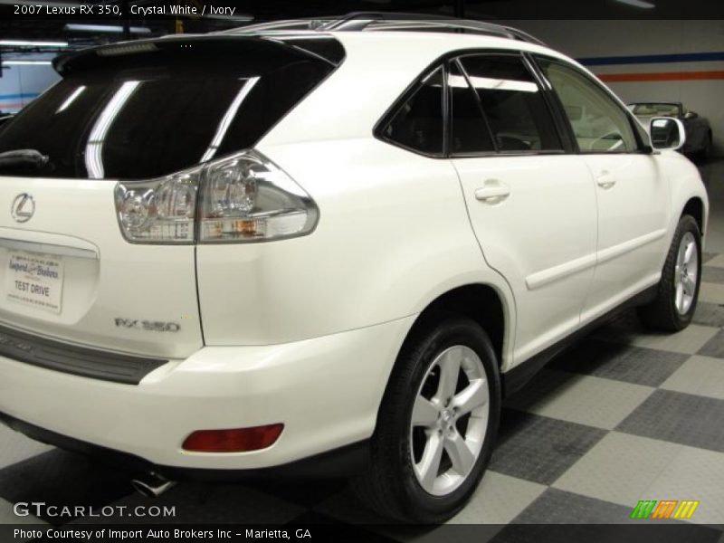 Crystal White / Ivory 2007 Lexus RX 350