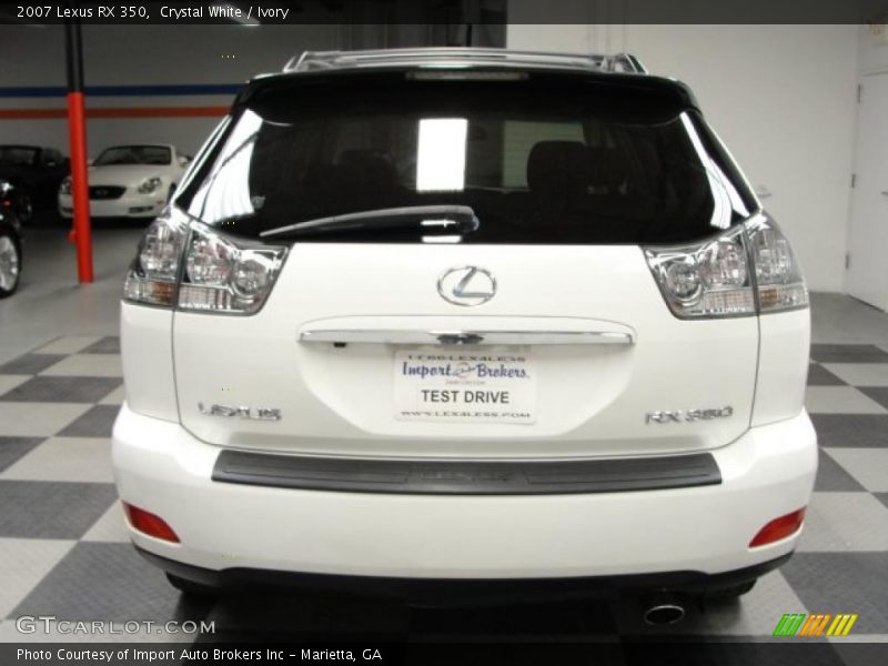 Crystal White / Ivory 2007 Lexus RX 350