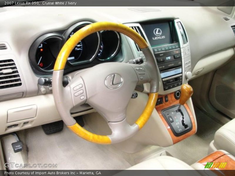 Crystal White / Ivory 2007 Lexus RX 350