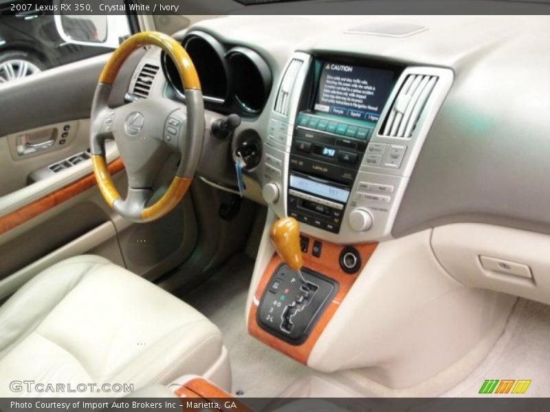 Crystal White / Ivory 2007 Lexus RX 350