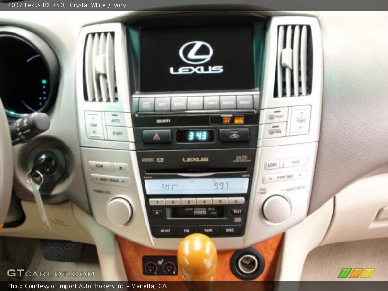 Crystal White / Ivory 2007 Lexus RX 350