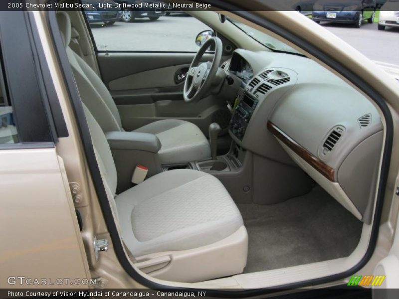 Light Driftwood Metallic / Neutral Beige 2005 Chevrolet Malibu Sedan