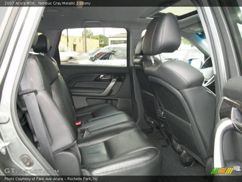 Nimbus Gray Metallic / Ebony 2007 Acura MDX