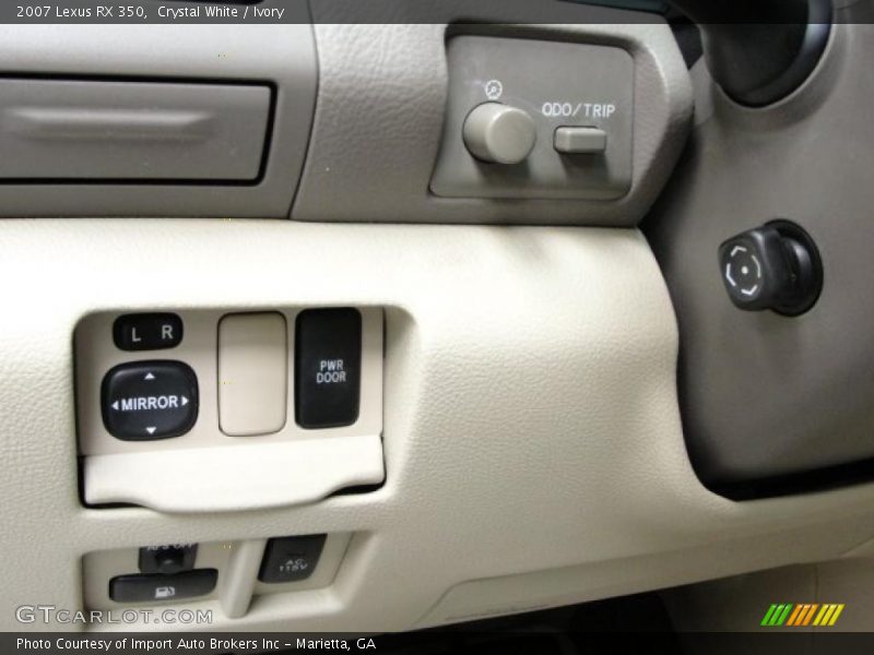 Crystal White / Ivory 2007 Lexus RX 350