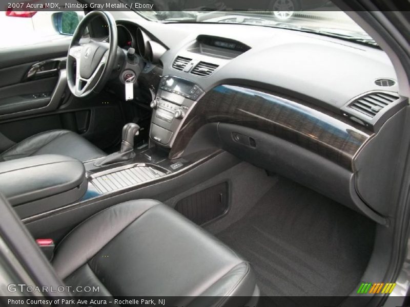 Nimbus Gray Metallic / Ebony 2007 Acura MDX